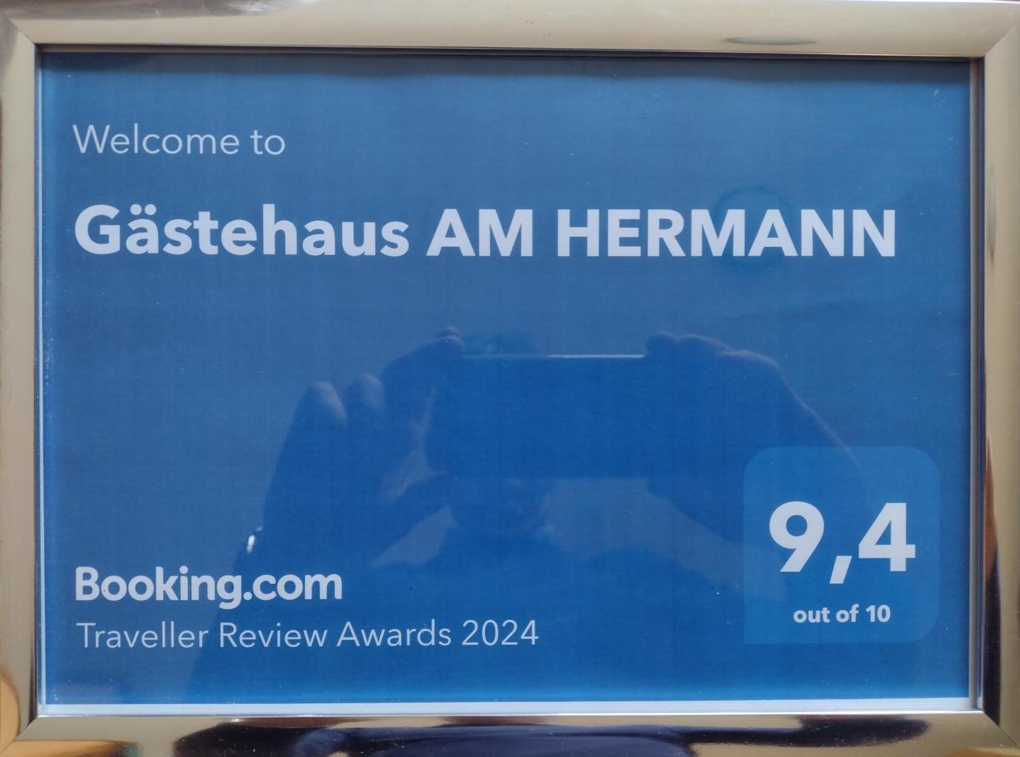 Gaestehaus Am Hermann Hörstel 外观 照片